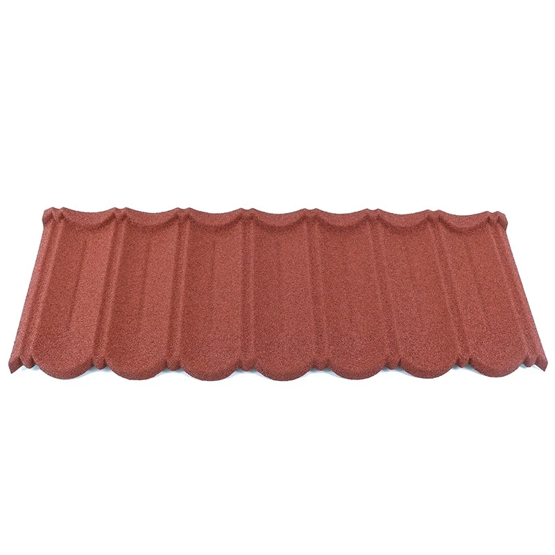 Waterproof Stone Coated Metal Roof Tiles Villa House Roof Tiles suppliers